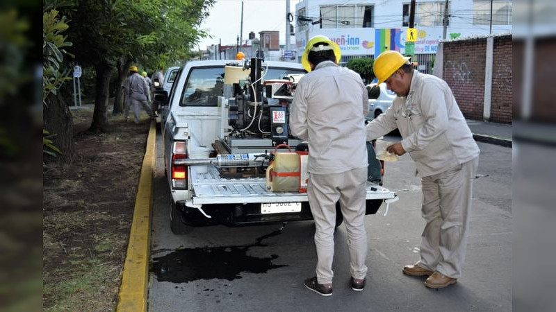 SSM intensificará acciones vectoriales en Morelia