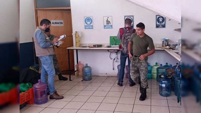 SSM ya visita casas afectadas en la colonia Carlos Salazar de Morelia