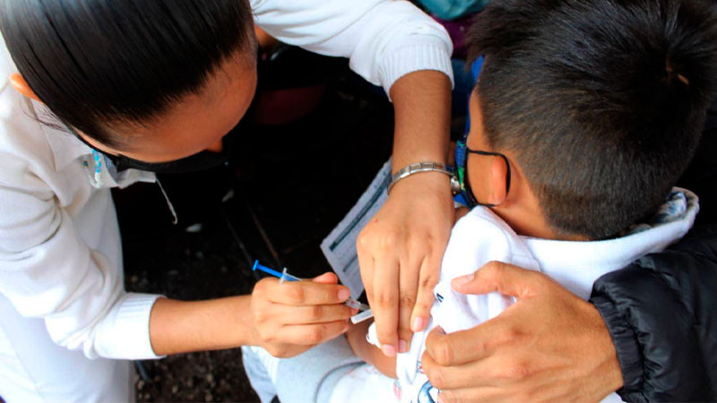 Del 2 al 4 de agosto vacunarán en Morelia a adolescentes de 12 a 17 años 