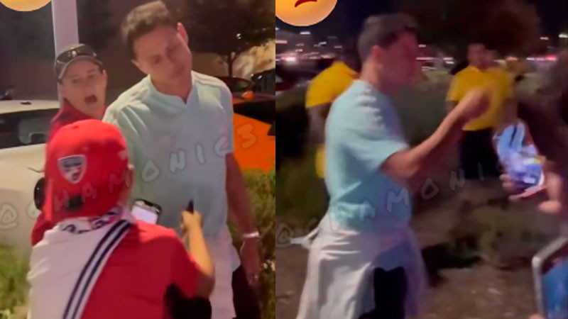 "Chicharito" Hernández le niega foto a niño y le llueven criticas 