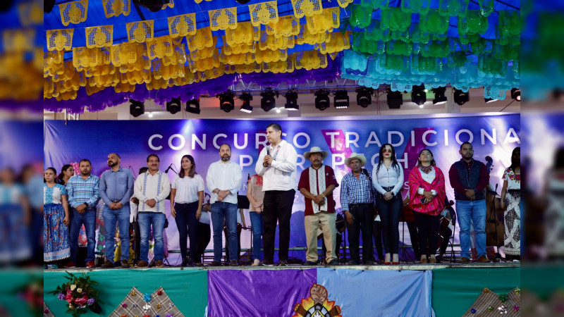 Se lleva a cabo el IV Concurso Tradicional P’urhépecha