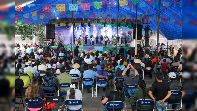 Se lleva a cabo el IV Concurso Tradicional P’urhépecha