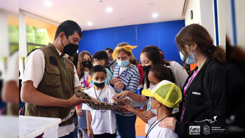 Zoológico de Morelia visita CRIT Michoacán