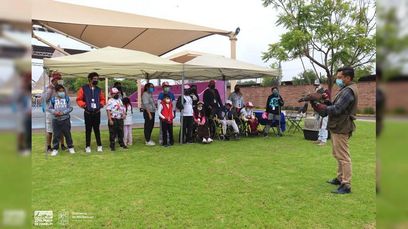 Zoológico de Morelia visita CRIT Michoacán