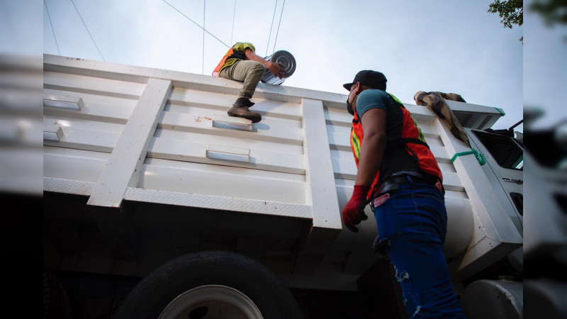 Continúa el programa de “Separación de Residuos Sólidos”; Uruapan 