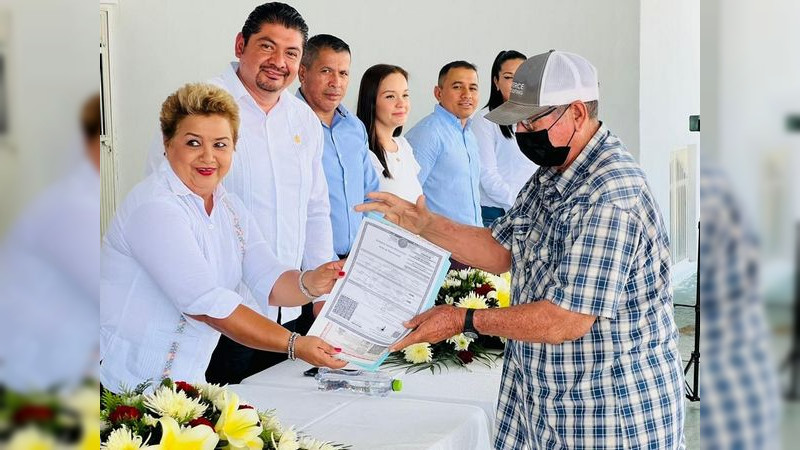 Realiza Segob campaña de regularización del estado civil en Buenavista, Michoacán 