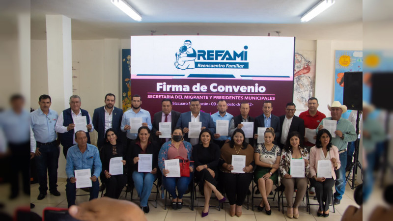 Semigrante firmará convenio Refami con 91 ayuntamientos 