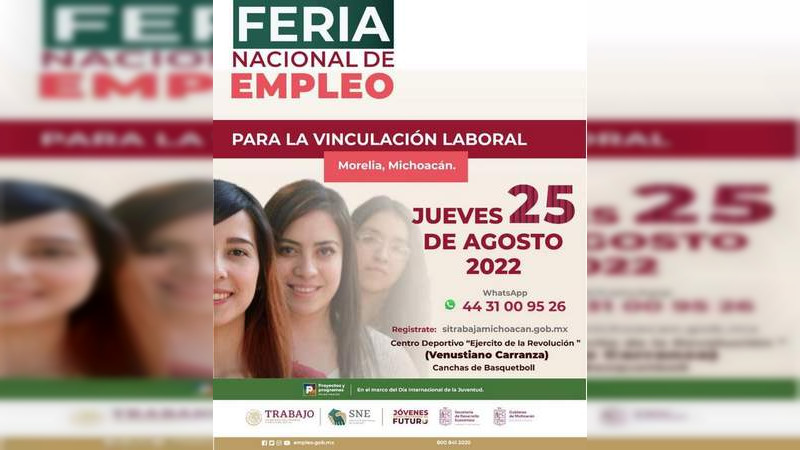 Invita DIF a Feria Nacional del Empleo 