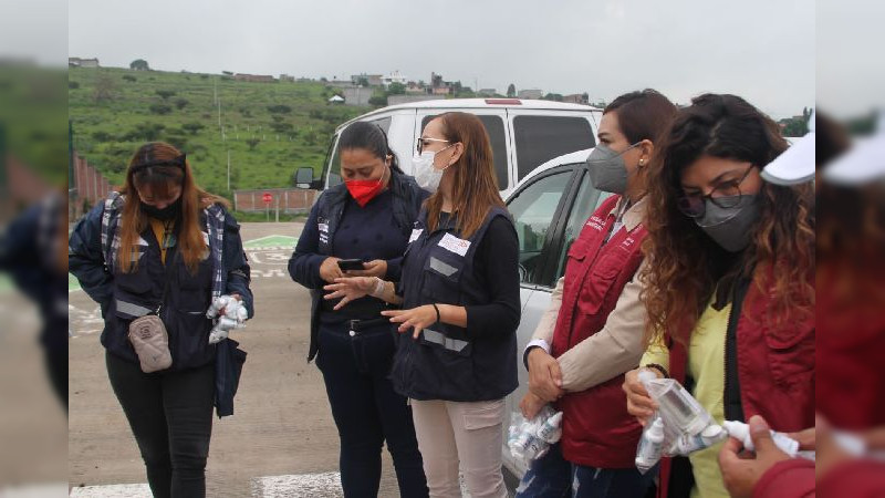 Atiende Coepris colonias Bienestar al Oriente de Morelia