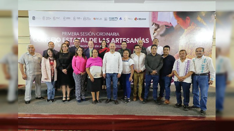 Ramírez Bedolla instala Consejo Estatal de las Artesanías 