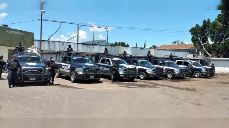 Fortalecen mando policial de Ciudad Hidalgo a través del FORTAPAZ 