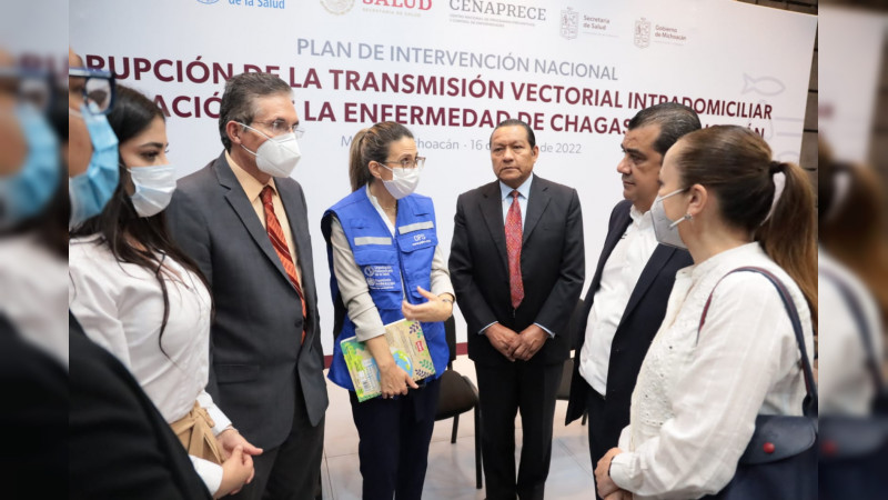 Arranca Plan de Intervención para Eliminación de la Enfermedad de Chagas en Michoacán