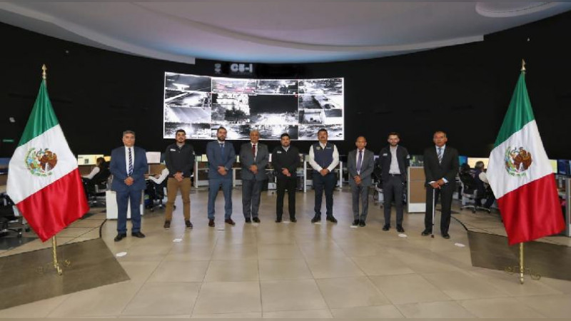 Signan convenio la Secretaría de Seguridad Pública de Michoacán con el Centro Nacional de Inteligencia 