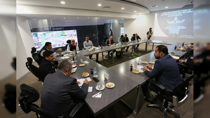 Signan convenio la Secretaría de Seguridad Pública de Michoacán con el Centro Nacional de Inteligencia 