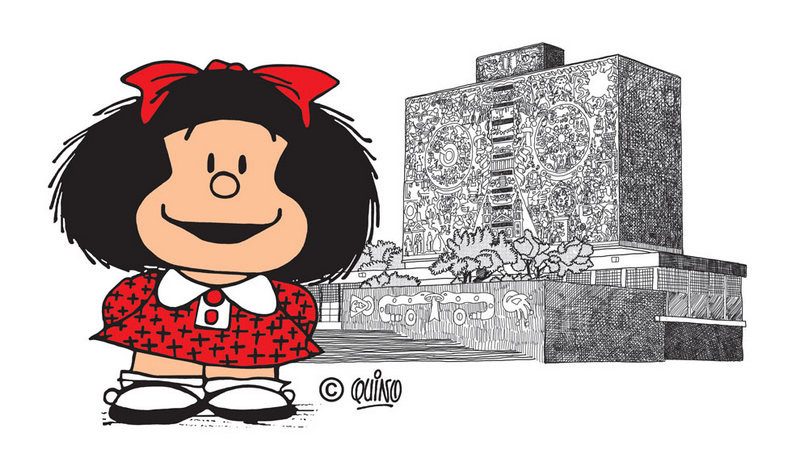 Mafalda llega a la UNAM con exposición sobre género y derechos humanos 
