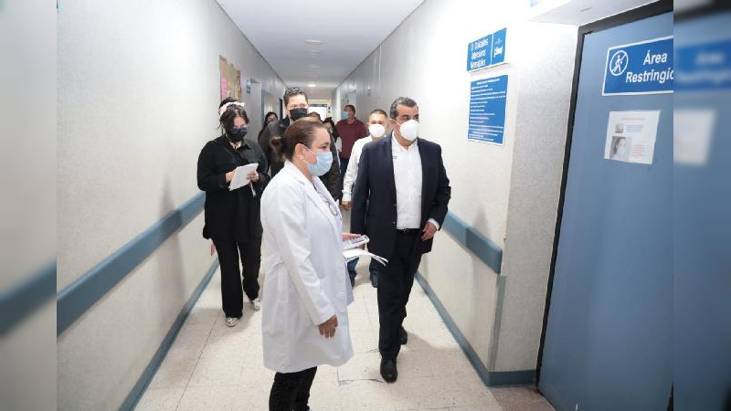 Supervisa SSM estándares de calidad del Hospital de la Mujer