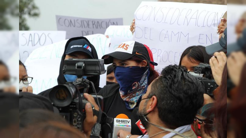 Normalistas michoacanos demandan agilidad en procesos de asignación de plazas