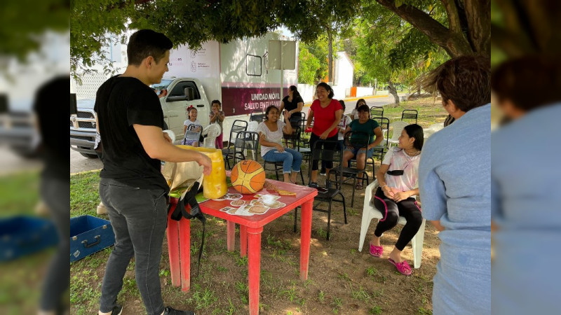  Fomentan promotores de la salud estilos de vida saludables en la Costa Michoacana