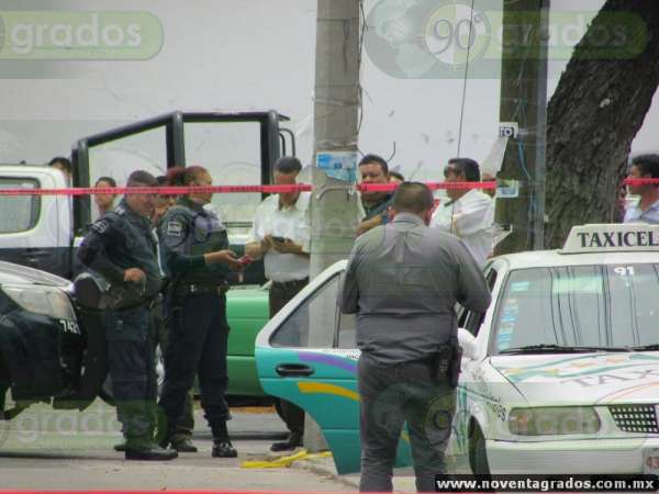 Asesinan a taxista que intentó evitar secuestro de pasajera, en Celaya, Guanajuato - Foto 1 