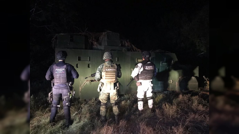 Michoacán: En cuna del cártel de Los Viagras aseguran camiones monstruo de “autodefensas”