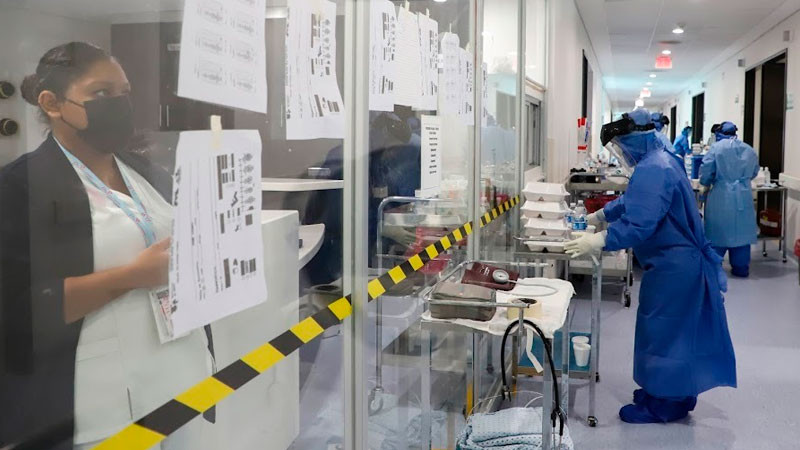 Michoacán registra una baja en ocupación hospitalaria por IRAG y COVID-19 