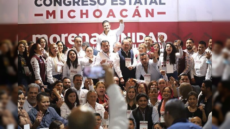 Con unidad, Morena renovó su Comité Ejecutivo en Michoacán 