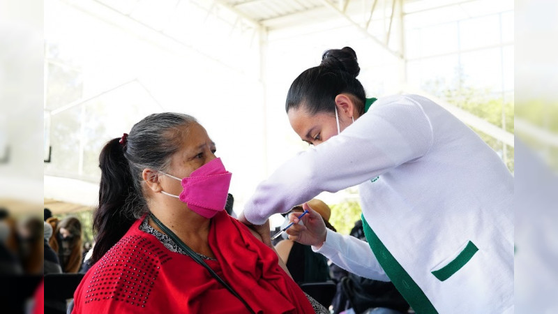 Más de 2.8 millones de michoacanos han completado esquemas de vacunación anti COVID-19