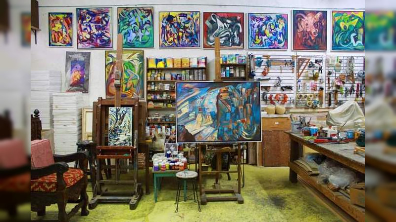 El taller del Artista, Canto de Ondinas y Sirenas 