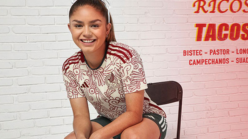 Revelan la camiseta de visita que usará la Selección Mexicana en Qatar 2022