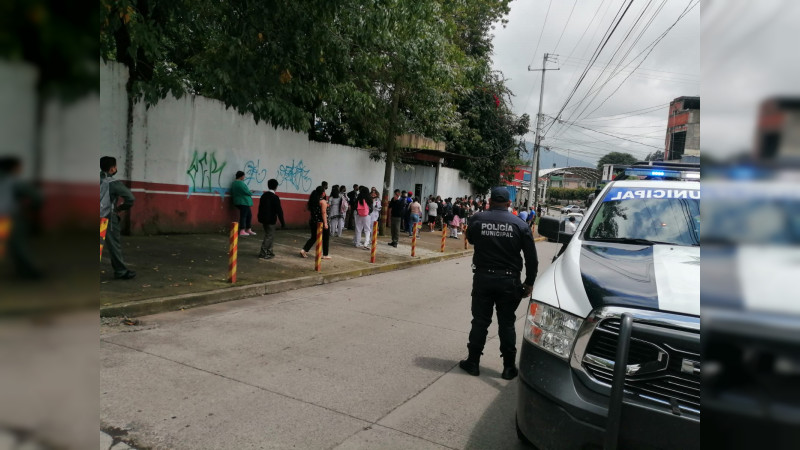 Implementa operativo de seguridad para el regreso a clases: Secretaría de Seguridad Pública, Tránsito y Vialidad Municipal 