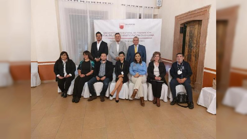 Michoacán asiste al Primer Encuentro Interestatal de Prevención Social de la Violencia y la Delincuencia
