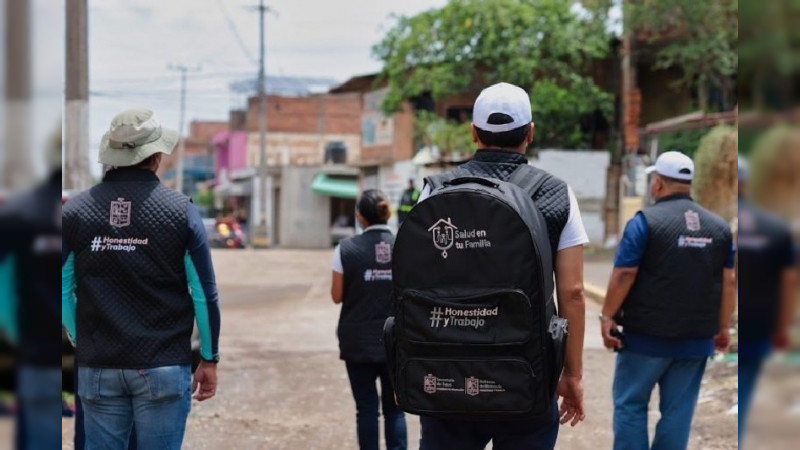 “Salud en tu Familia” recorrerá viviendas de la colonia Lago 1 de Morelia