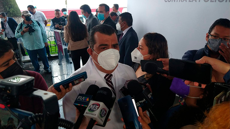 Michoacán se mantiene sin casos locales de viruela del mono: Elías Ibarra 
