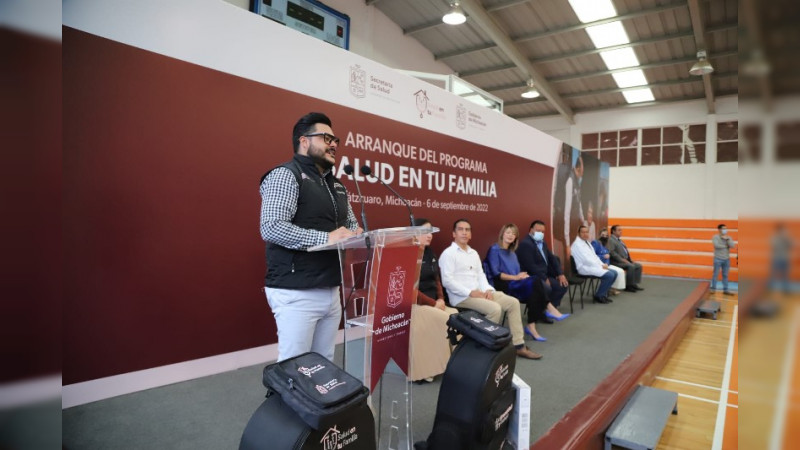 Arranca "Salud en tu familia" en Pátzcuaro