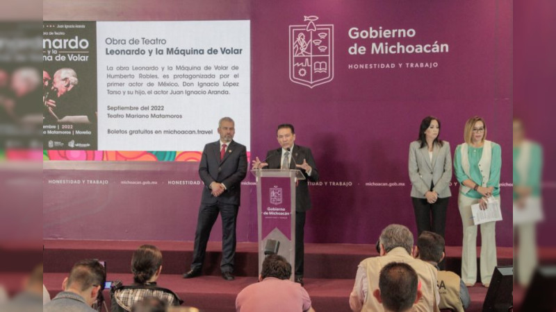 Reagendan entrega de boletos para “Leonardo y la máquina de volar” 