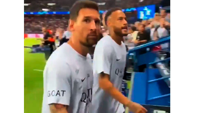 Messi, “el mejor de todos los tiempos” del fútbol; el curioso mensaje en su camiseta 