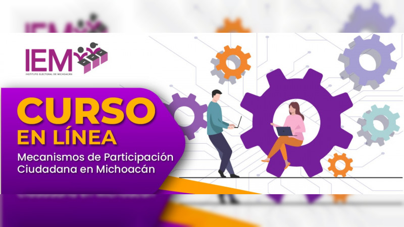 Concluye con éxito curso en línea sobre mecanismos de participación ciudadana en Michoacán  