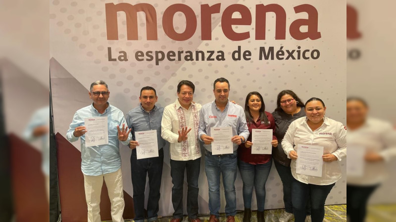 Mario Delgado oficializa nombramiento a Juan Pablo Celis como nuevo dirigente de Morena en Michoacán 