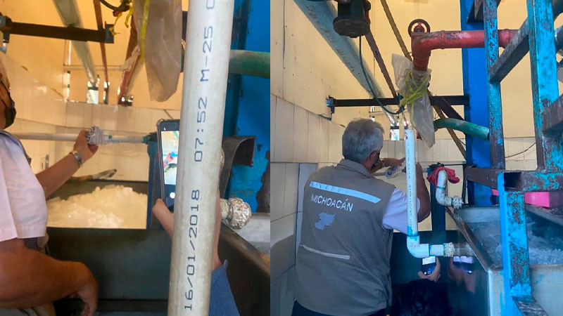 Suspende Coepris fábrica de hielo en Morelia; encontraron bacterias fecales 