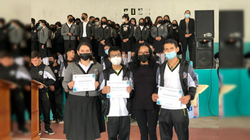 Prefeco “Melchor Ocampo” representará a Michoacán en la Olimpiada Nacional de Biología 