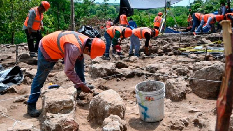 INAH halla sitio arqueológico de 300 edificios en ruta de Tren Maya; ajustarán trazo 