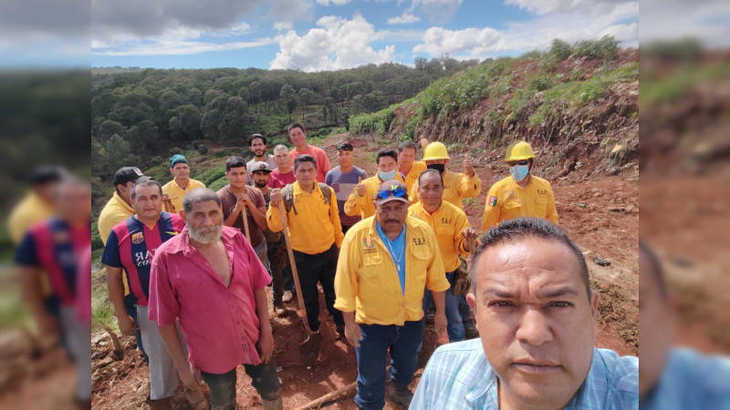 Gobierno Uruapan, realiza jornada de forestación focalizada en las instalaciones del Basurero de Jucutacato 