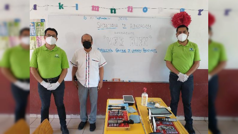 Reactiva Secretaría de Educación del Estado de Michoacán programa de entrega de lentes gratuitos