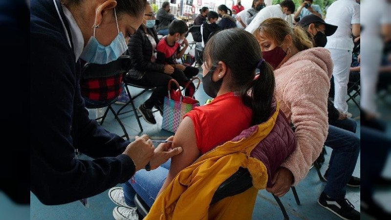 Anuncia SSM arranque de segundas dosis para niños de 5 a 11 la semana entrante