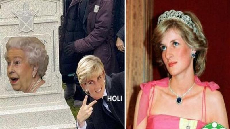 Surgen polémicos memes tras la muerte de la Reina Isabel II