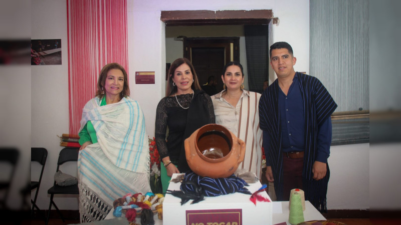 Las artesanías michoacanas, parte fundamental de nuestra identidad: Yadira Ramírez