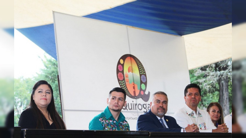 Presidente Municipal de Quiroga conmemora CLXX Aniversario de la elevación del Pueblo de Cocupao a Villa de Quiroga 