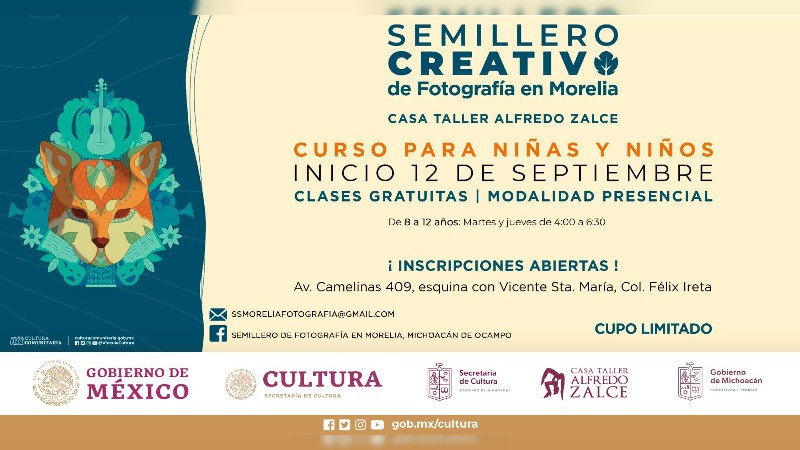 Inicia actividades del Semillero Creativo de Morelia