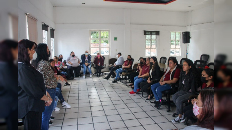 Capacita DIF municipal de Uruapan a docentes de Centros de Atención Infantil Comunitario 