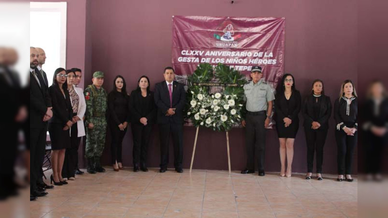 Encabeza Nacho Campos 175 aniversario de Gesta Heroica de Niños Héroes 